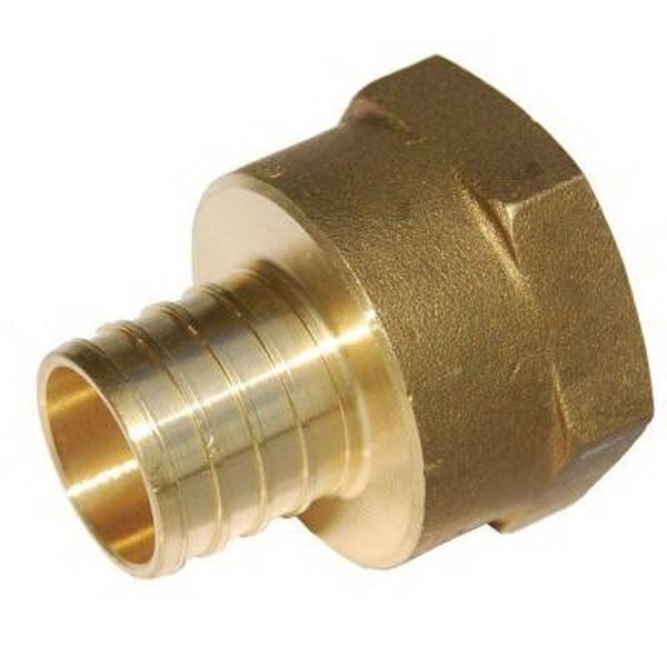 PZ1022LF  Adapter 0.75 Pex x 0.5 in. Fpt Brass