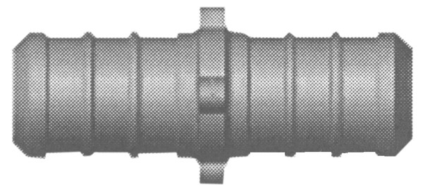 PAPC0403  Pex Coupling 0.75 x 0.5 in. Plastic