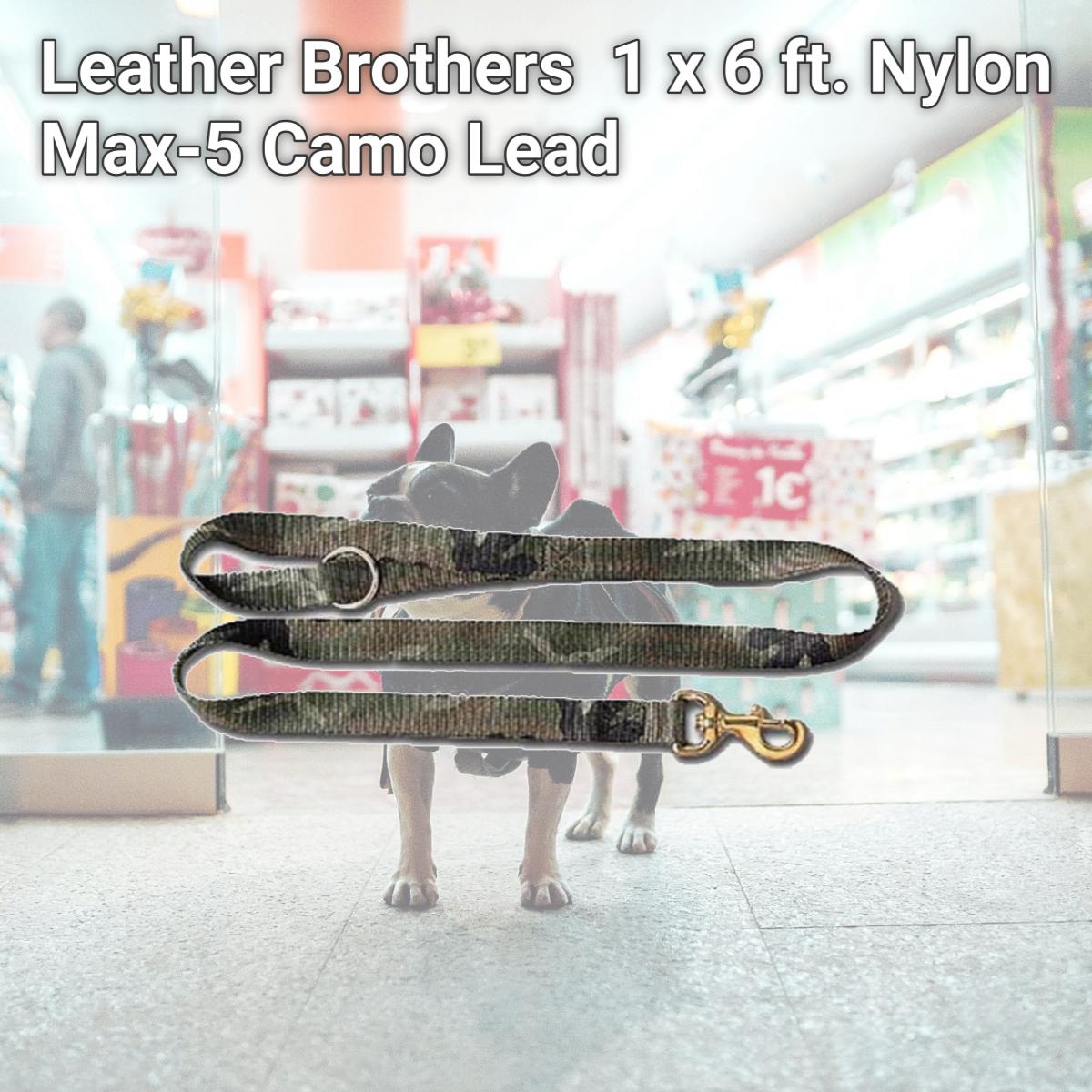 Picture of Leather Brothers 149N16-MX5 1 x 6 ft. Nylon Max-5 Camo Lead