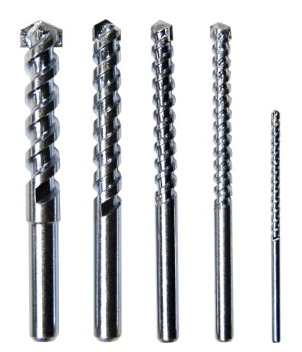 Picture of Century Drill & Tool 84400 Fast Spiral Masonry Drill Bit - 5 Piece
