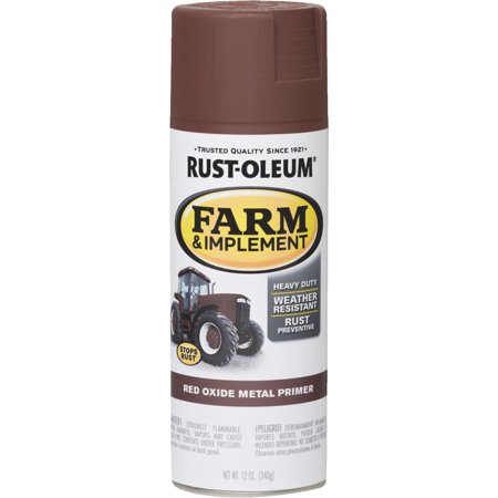 Rustoleum  Farm Paint, Red Oxide Primer - 12 oz