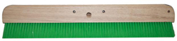 Green Nylon Concrete Broom - 36 in.