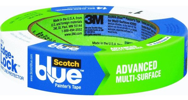 Picture of 3M 2093X100X60 2093El-1E Painters Tape&#44; Blue - 1 in. x 60 yards
