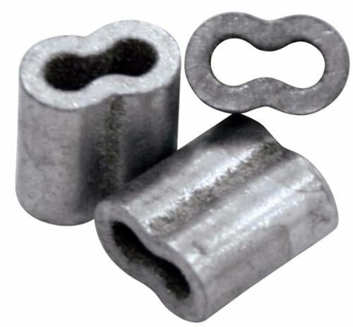 Crimp Sleeves, 2-3 - 12.5 Gauge - Pack of 25