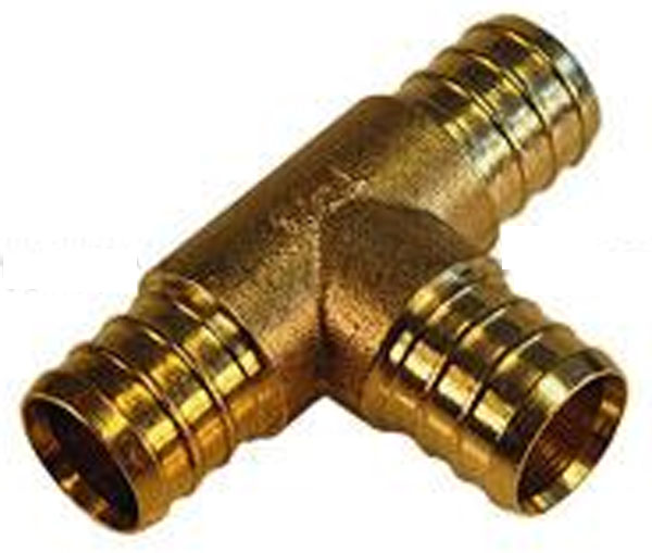 PS1212LF  Pex Tee - 0.75 x 0.5 x 0.5 in.