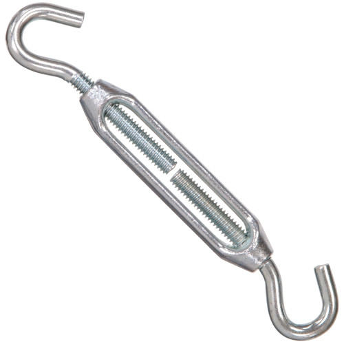 0.31-18 x 8.87 in. Zinc Hook & Hook Turnbuckles