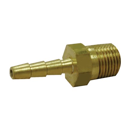Hose Barb Mpt Brass - 0.31 x 0.125 in.