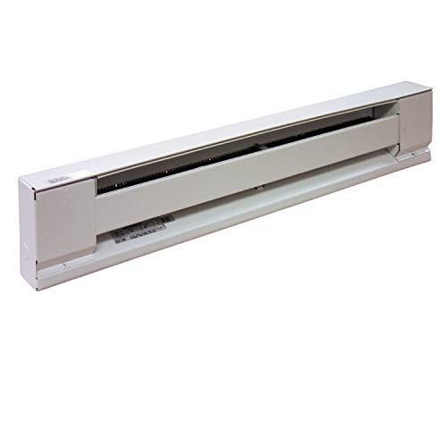 6 ft. Baseboard Heater, White