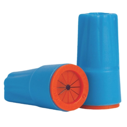 King Electric Waterproof Wire Connectors, Aqua & orange - Small