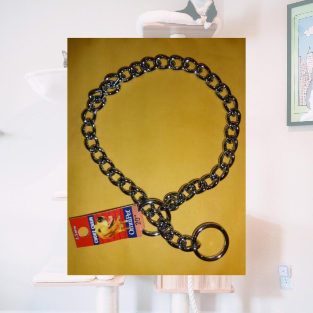 Picture of Leather Brothers 16220 3.5 mm x 20 in. Chain Collar