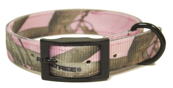 Picture of Leather Brothers 120NRT-PK27 1 x 27 in. Dee-in-Front Nylon Pink Camo Collar
