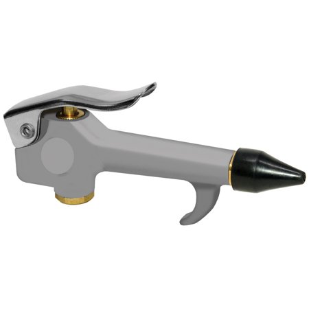 Blow Gun with Rubber Tip - Blue - Compact Design - Durable and Reliable
