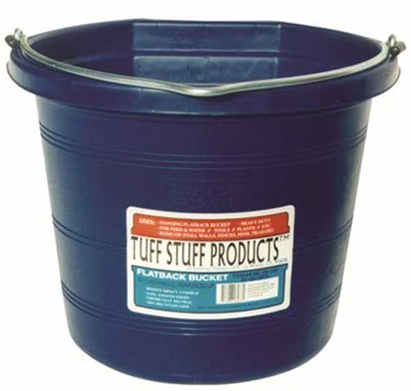 KMC-FB100BL 20 qt. Flat Utility Bucket, Blue