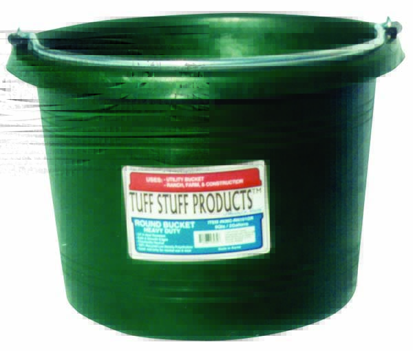 8 qt. Round Bucket, Purple