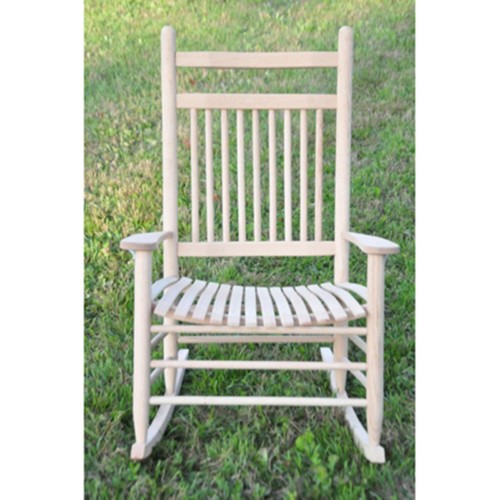 Picture of Beecham Swing 6998 Jumbo Dowel Back Wood Rocking Chair