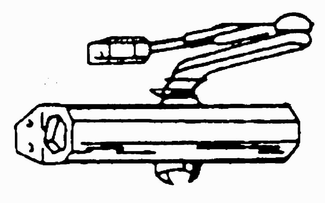 Number 3 Ul Door Closer - Aluminum
