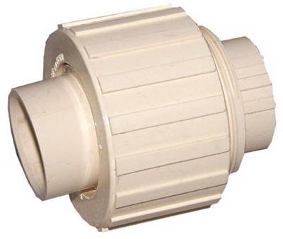 CPVC Union, Schedule 40, 3/4" Pipe Size, Solvent x Solvent