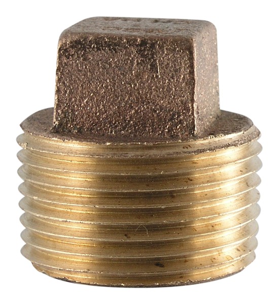 NLPB3-8 0.375 in. Low Lead Brass Plug