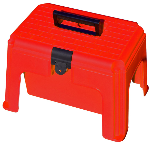 Picture of Tuff Stuff Products SSTRD Step Up Seat Tool Box Caddy&#44; Red