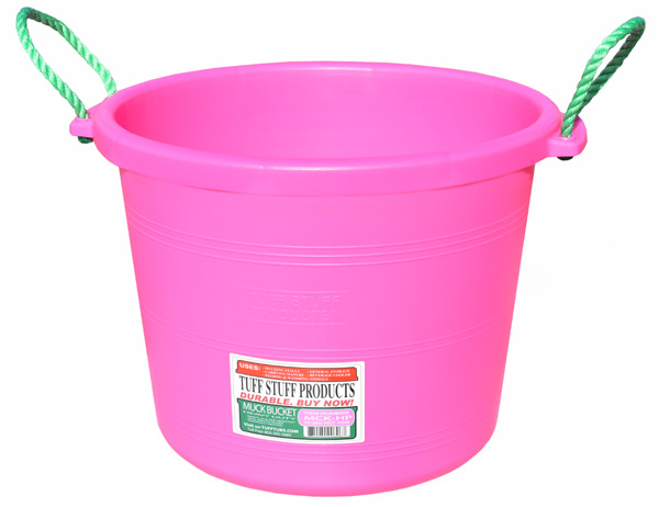 70 qt. Muck Bucket, Hot Pink