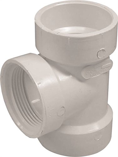 PVC 00445 0600HA 1.5 in. DWV PVC Test Tee