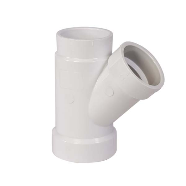 PVC 00601 0600HA DWV Reducing WYE - 2 x 1.5 x 1.5 in.