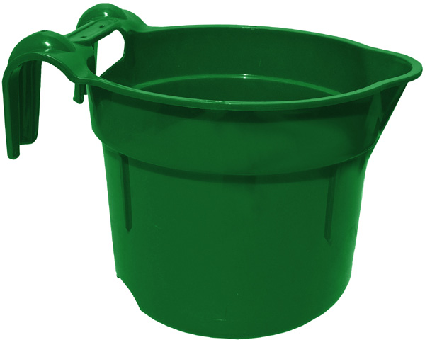Picture of Tuff Stuff Products RDHGR 10 qt. Round Fence Hook Bucket&#44; Green