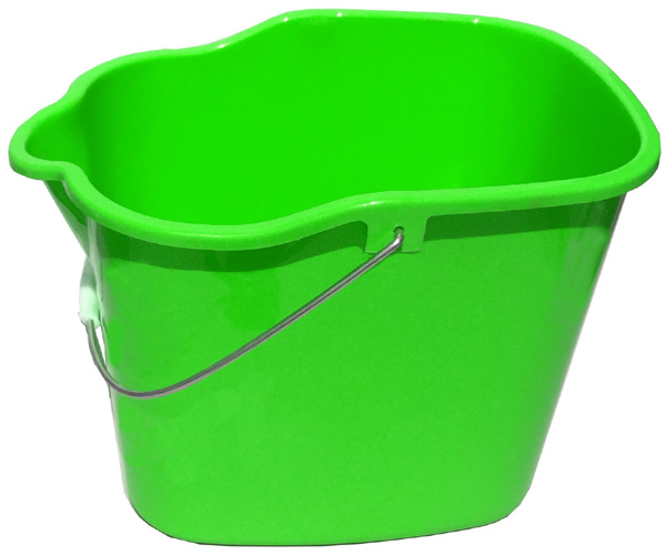 17 qt. Square Utility Bucket, Green