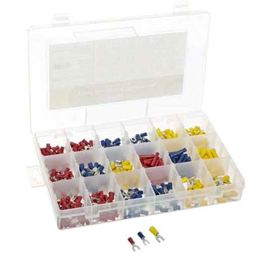 Miniterminal Kit Asst with Tool - 180 Piece