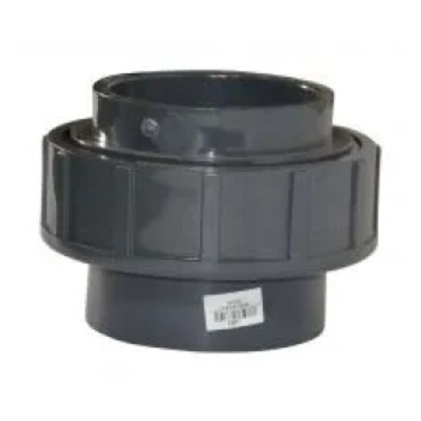 U-4000-S 4 in. PVC VC Schedule 80 Union Slip, Gray