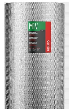 M1V 4X125 4 x 13 in. Poly Single Reflective Bubble Wrap