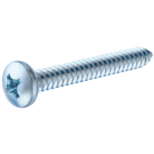 No. 12 x 1 in. Pan Head Phillips 70 Sheet Metal Screw - 100 Count