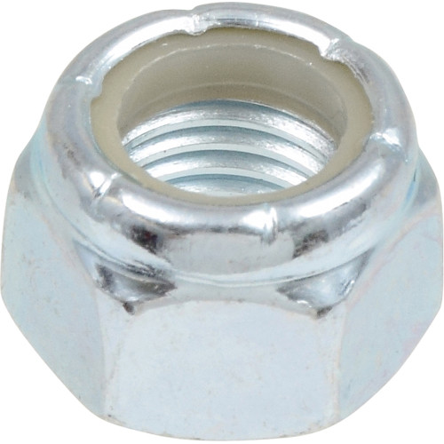 180159 0.5 in. -13 Zinc-Plated Nylon Insert Stop Nut USS Coarse - 50 Count