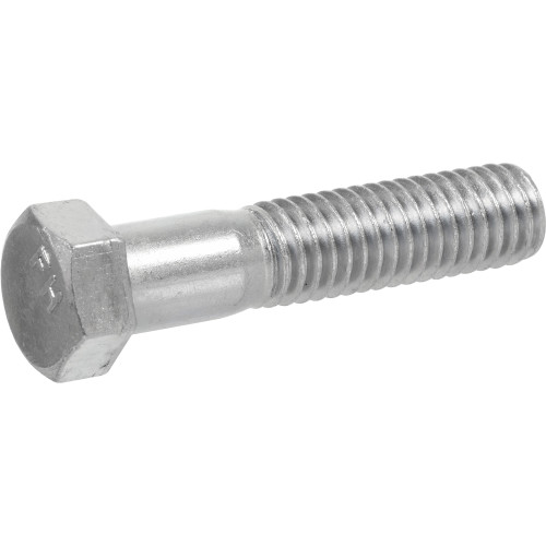 0.25 x 2 in. Zinc Hex Bolt - 100 Count