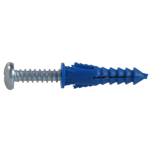 5108 8-10-12 x 1.25 in. Ribbed Anchor with Screws - Pack of 6