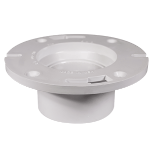 4 x 3 in. P815KO-040 Closet Flange Spigot with Pop Top