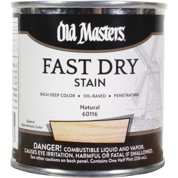 Picture of Old Masters 60116 0.5 Pint Natural Fast Dry Stain