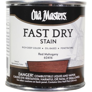 Picture of Old Masters 60416 0.5 Pint Red Mahogany Fast Dry Stain