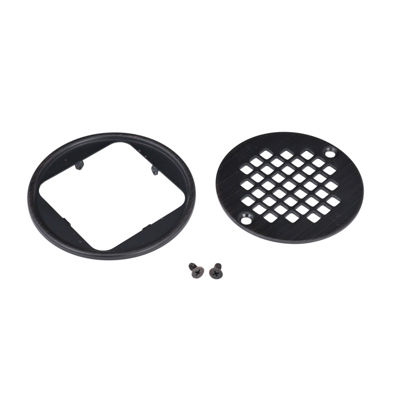Drain Round Strainer with Ring, Oil Rubbed Bronze
