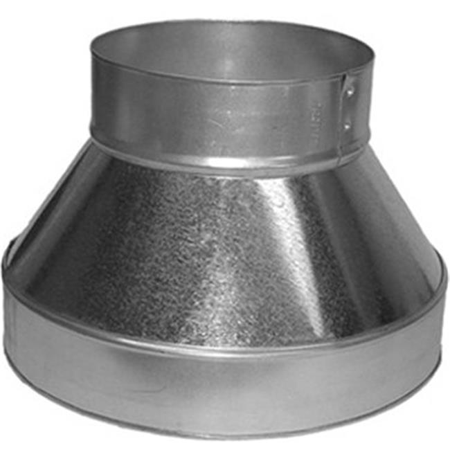 7 x 6 in. 24 Gauge Short Plain Reducer