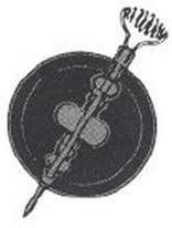 7 in. Cast Iron Stove Pipe Damper