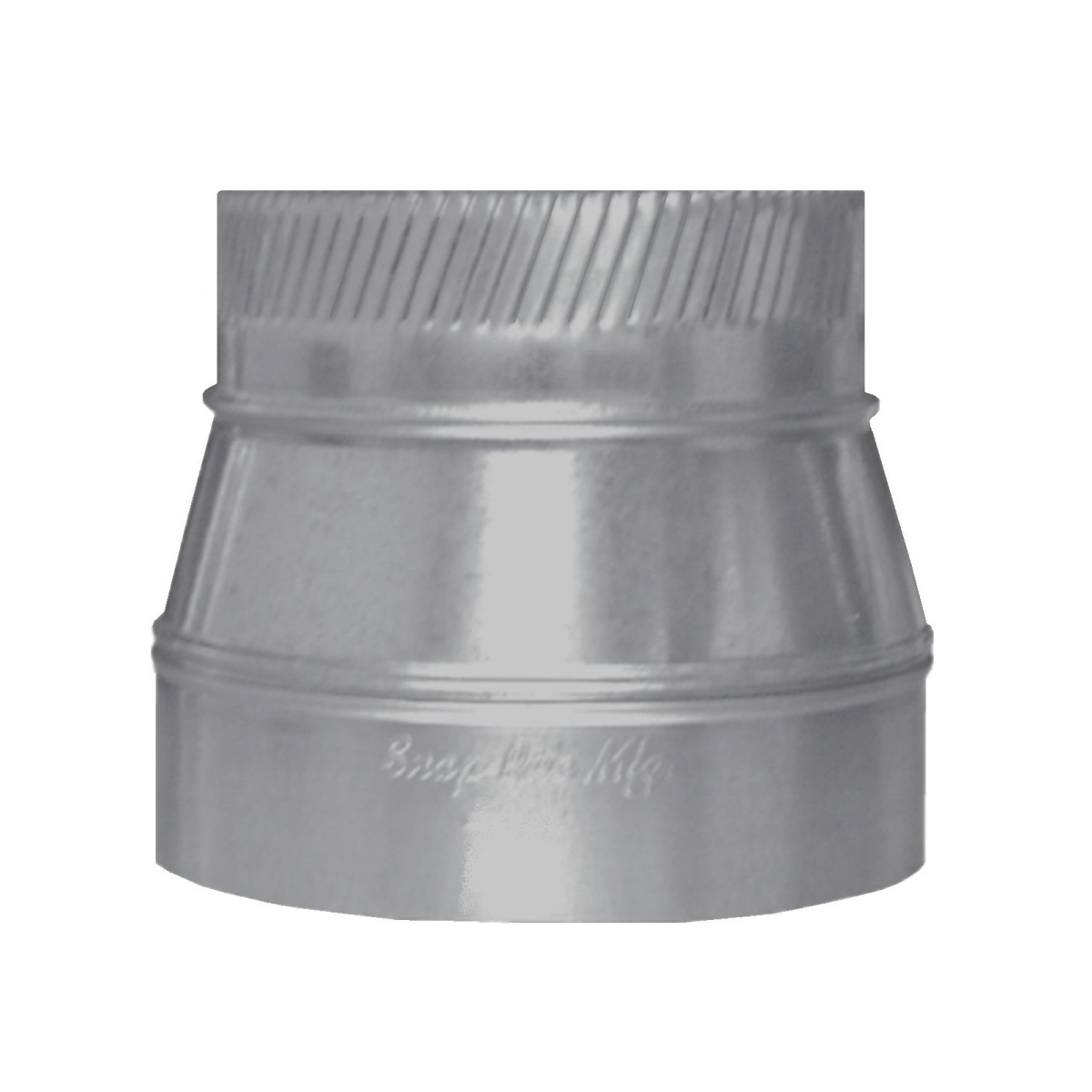 6 x 4 in. 24 Gauge Crimp Tapered Short Reducer