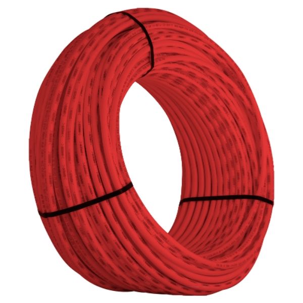 PEX-B Coil Tubing - Red - 0.5 in. x 500 ft. - Flexible and Durable