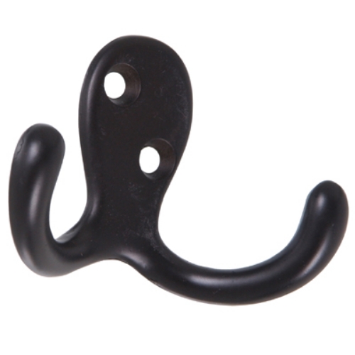 CD-Double Clothes Hook, Oil Rubbed Bronze