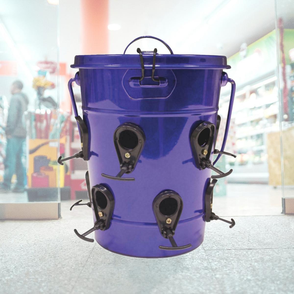 Picture of Heath Manufacturing 21721 Bucket Feeder & Storage Container Kit&#44; Purple