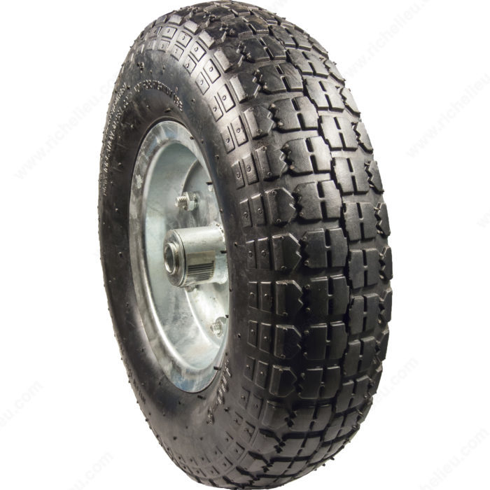 Picture of Madico F20680 13 in. Pneumatic Tire with Black Hub