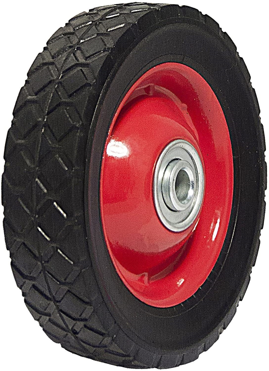 Picture of Madico F20708 6 in. Semi-Pneumatic Tire&#44; Black & Red