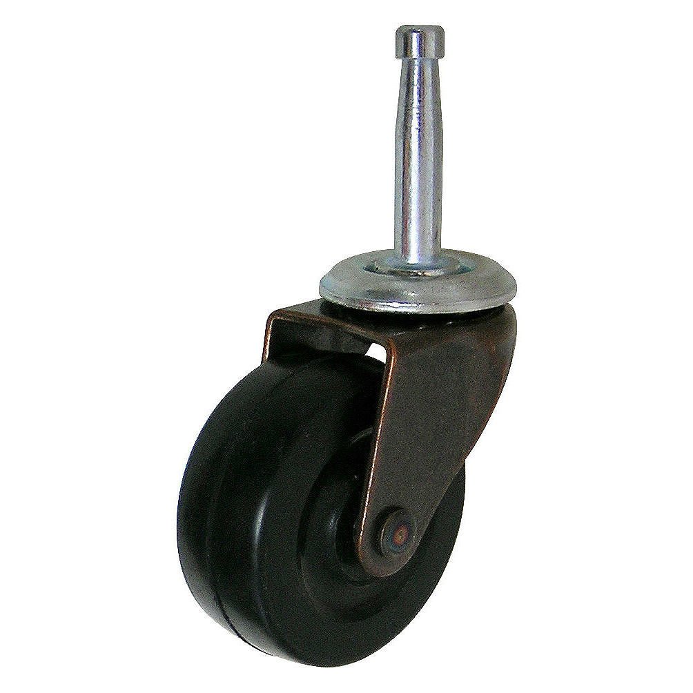 2 in. Heavy-Duty Furniture Caster, Wood Stem