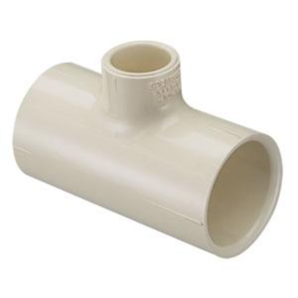 1 x 1 x 0.5 in. CPVC CTS Reducing Tee Socket, Beige