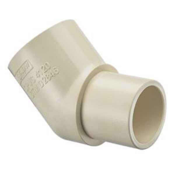 1 in. CPVC CTS 45 Street Elbow Spigot x Socket, Beige